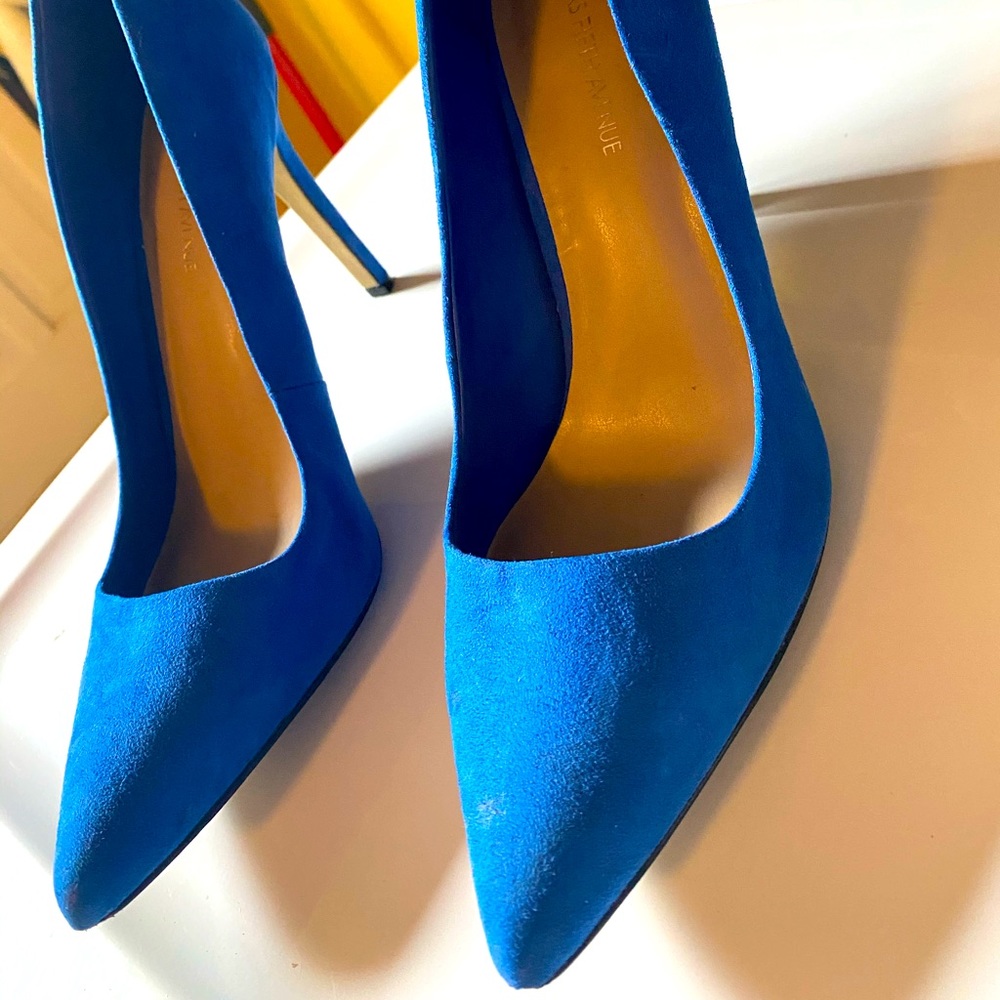 Blue for shoes